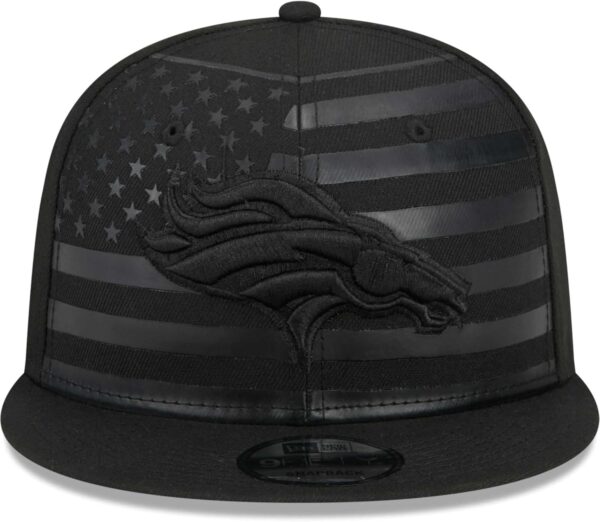 New Era Men's Black Denver Broncos Independent 9FIFTY Snapba...