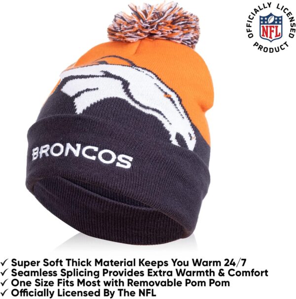 Ultra Game Youth NFL Official Super Soft Winter Beanie Knit ...