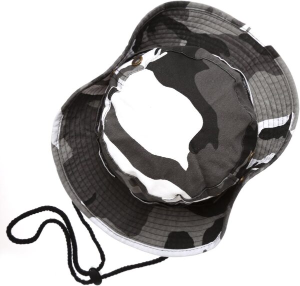 Summer Outdoor Boonie Hunting Fishing Safari Bucket Sun Hat ...