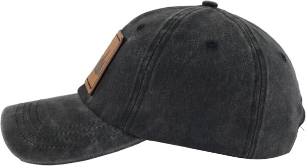 Unisex UFO Bigfoot Denim Hat Adjustable Washed Dyed Cotton D...