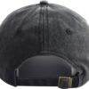 Football Embroidered Baseball Hat, Adjustable Unisex Cotton ...