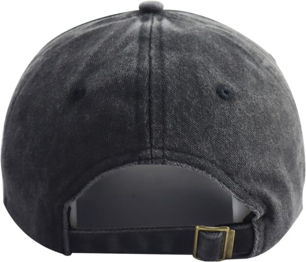 Football Embroidered Baseball Hat, Adjustable Unisex Cotton ...
