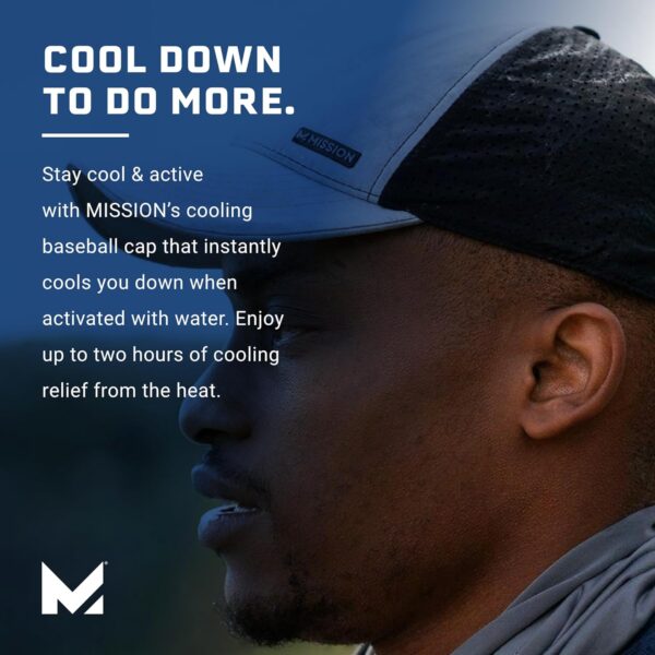 Mission Cooling Apex Hat - Unisex Baseball Cap - Lightweight...