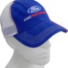 CarBeyondStore Ford Performance Stripe Blue White Baseball C...