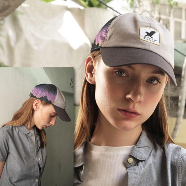 Baseball Cap for Women in Cute Dad Hat Design with Mesh to S...
