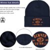 Vintage Classic Skull Cap Embroidery Beanie Fasion Hat Cuffe...
