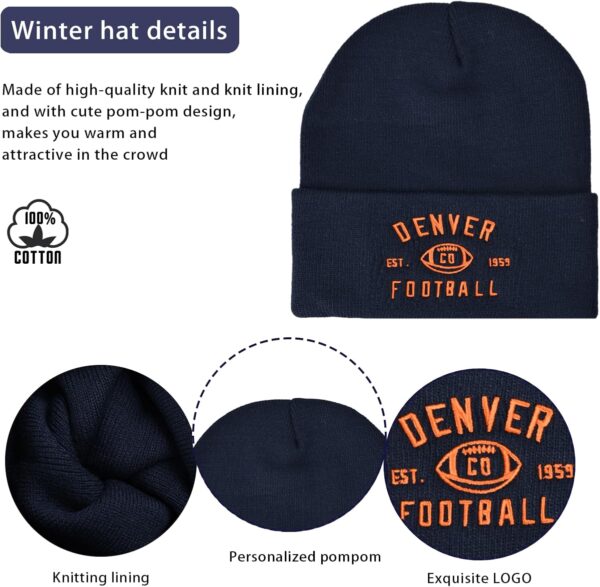 Vintage Classic Skull Cap Embroidery Beanie Fasion Hat Cuffe...