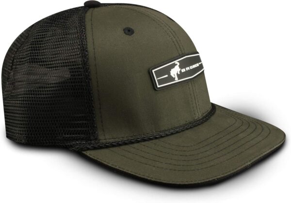 Ford Bronco Baseball Cap, Mesh Back Rubber Patch Trucker Hat...