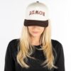 Funky Junque Vintage Canvas Snapback Hat - Adjustable 2 Tone...