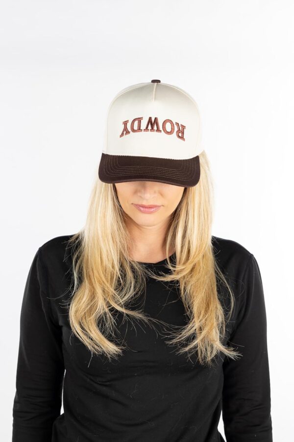Funky Junque Vintage Canvas Snapback Hat - Adjustable 2 Tone...