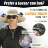 Wide Brim Solar Fan Outdoor Fishing Hat Hats for Men Women &...