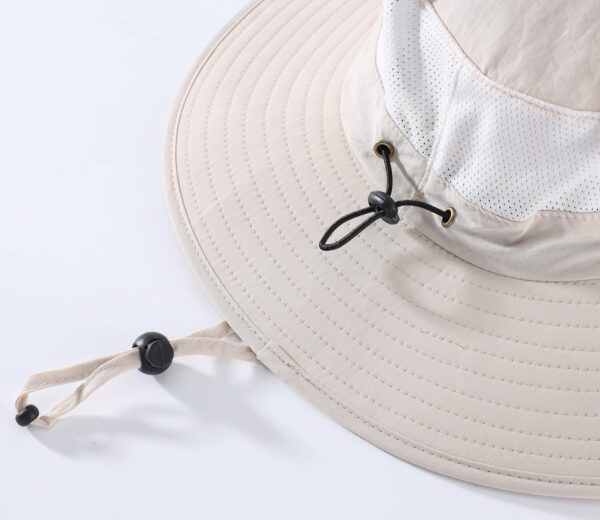 Home Prefer Outdoor UPF50+ Mesh Sun Hat Wide Brim Fishing Ha...