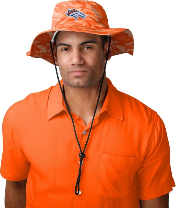 FOCO Men's NFL Team Logo Sport Outdoor Sun Bucket Boonie Hat