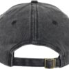 Unisex UFO Bigfoot Denim Hat Adjustable Washed Dyed Cotton D...