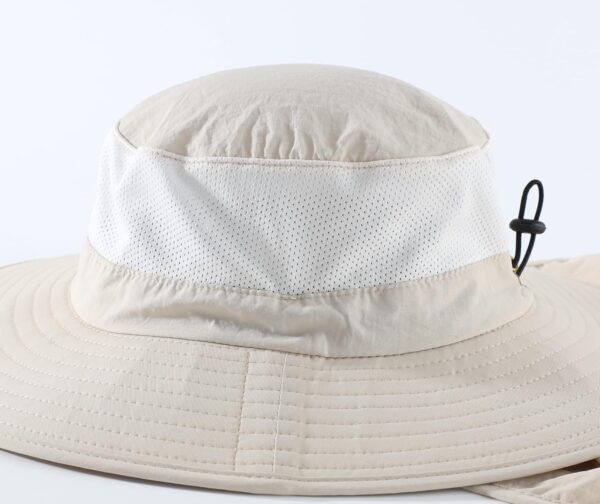 Home Prefer Outdoor UPF50+ Mesh Sun Hat Wide Brim Fishing Ha...