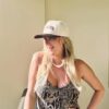 Funky Junque Vintage Canvas Snapback Hat - Adjustable 2 Tone...