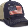Outdoor Cap FRD10A, Navy/Khaki, One Size Fits Most