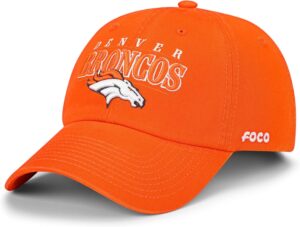 FOCO Men's NFL Team Logo Signature Bars Casual Hat Caps