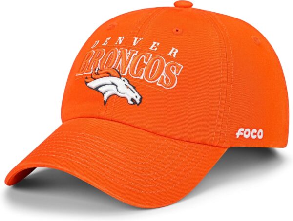 FOCO Men's NFL Team Logo Signature Bars Casual Hat Caps