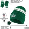 Ultra Game Youth NFL Official Super Soft Team Stripe Winter ...