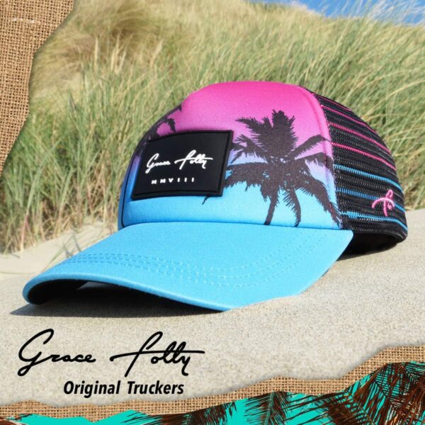 Grace Folly Foam Trucker Hat Snapback Mesh Baseball Cap for ...