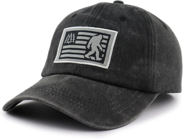 Bigfoot Hat for Men Women, Embroidered Adjustable Sasquatch ...
