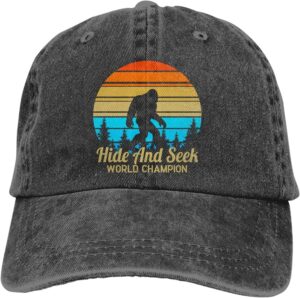 Bigfoot Hats for Men Women, Funny Adjustable Cotton Wild Big...