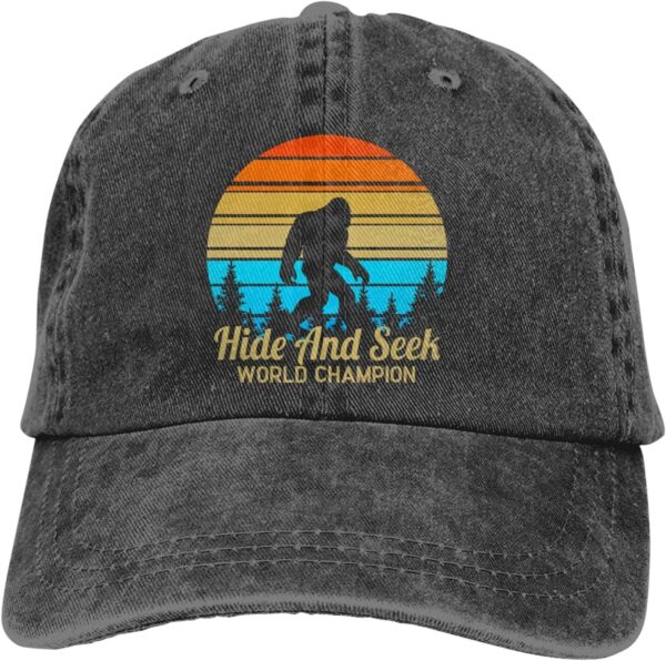 Bigfoot Hats for Men Women, Funny Adjustable Cotton Wild Big...