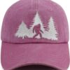 Bigfoot Hats for Men Women, Funny Adjustable Cotton Embroide...