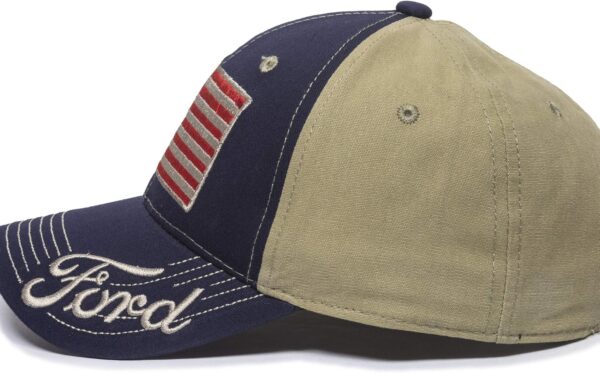Outdoor Cap FRD10A, Navy/Khaki, One Size Fits Most