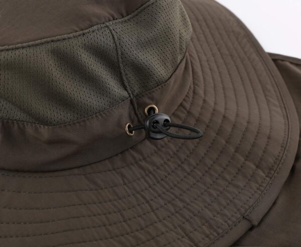 Home Prefer Outdoor UPF50+ Mesh Sun Hat Wide Brim Fishing Ha...