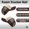 Funky Junque Premium Mesh Snapback Trucker Hat - Stylish Com...