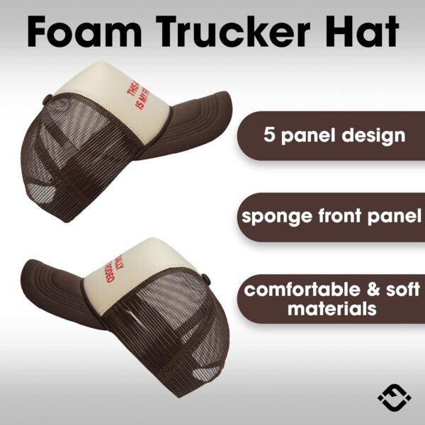 Funky Junque Premium Mesh Snapback Trucker Hat - Stylish Com...