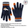 Ultra Game Youth NFL Official Super Soft Team Stripe Winter ...