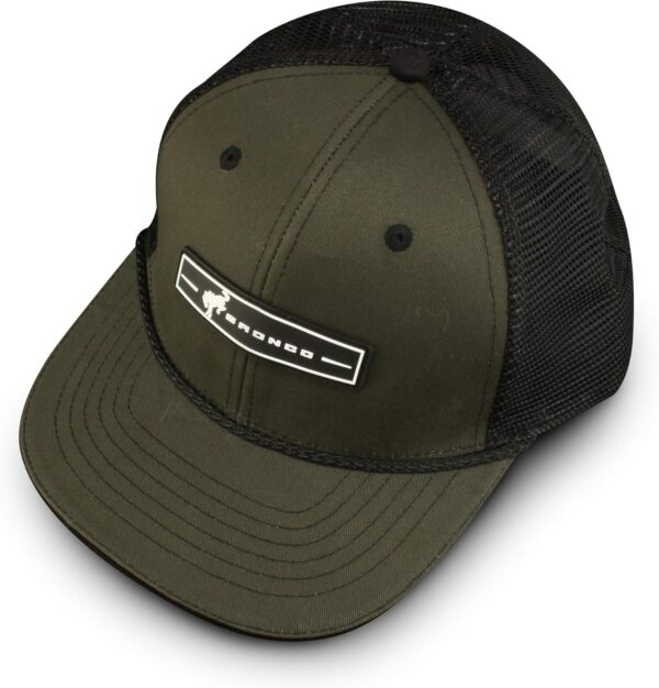 Ford Bronco Baseball Cap, Mesh Back Rubber Patch Trucker Hat...