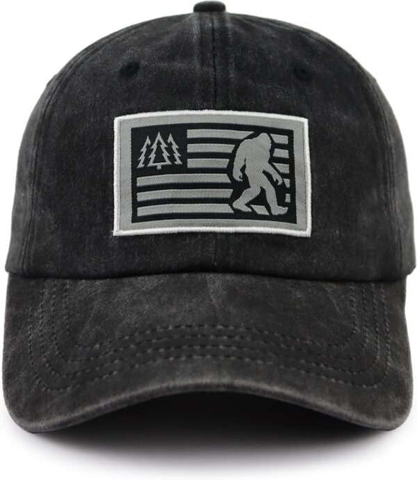 Bigfoot Hat for Men Women, Embroidered Adjustable Sasquatch ...