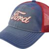 Ford Truck Hat, Logo Mesh Adjustable Baseball Cap with Curve...