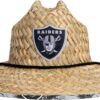 FOCO Men's NFL Team Logo Floral Lifeguard Beach Straw Sun Ha...