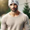 Bronco Beanie Cap Vintage Car Lover Embroidered Winter Hat