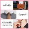 NPQQUAN Ponytail Sun Bucket Hats for Women Men Wide Brim UPF...