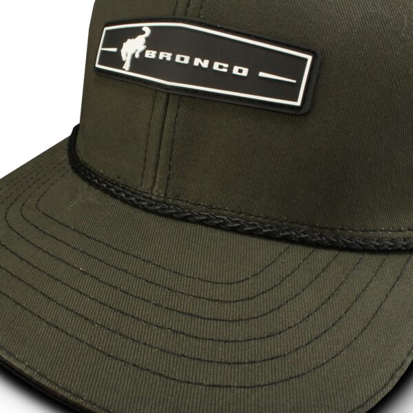 Ford Bronco Baseball Cap, Mesh Back Rubber Patch Trucker Hat...