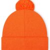 FOCO NFL Team Logo Basic Pom Beanie Hat
