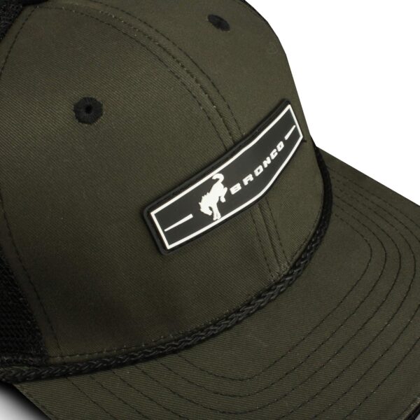 Ford Bronco Baseball Cap, Mesh Back Rubber Patch Trucker Hat...