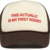 Funky Junque Premium Mesh Snapback Trucker Hat - Stylish Com...
