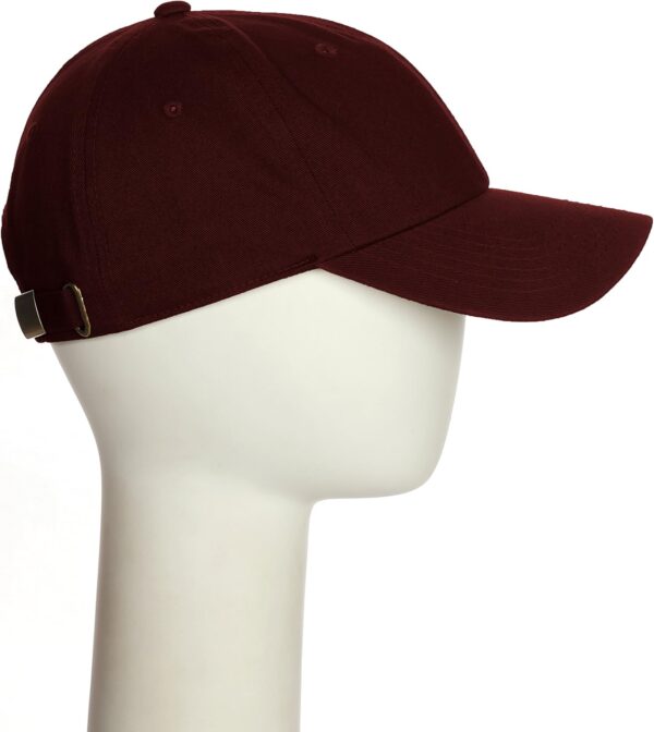 Custom Hat A to Z Initial Letters Classic Baseball Cap, Burg...