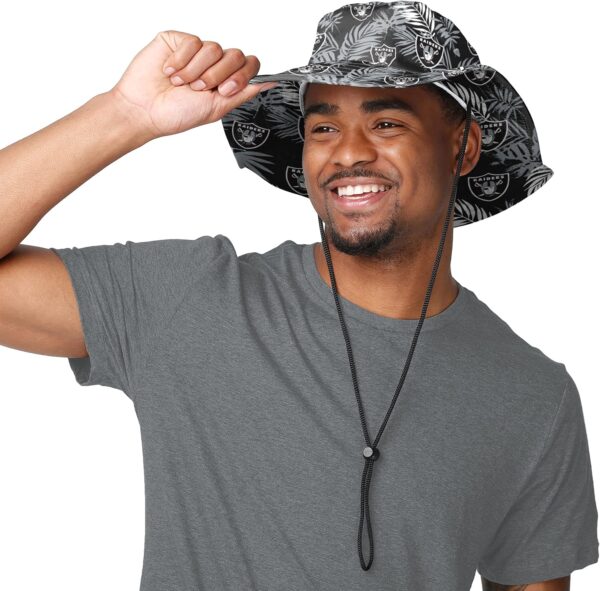 FOCO Men's NFL Team Logo Sport Outdoor Sun Bucket Boonie Hat