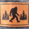 Unisex UFO Bigfoot Denim Hat Adjustable Washed Dyed Cotton D...