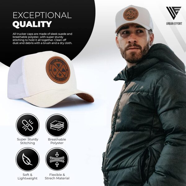 Urban Effort Mesh Back Cap - for Men and Women Baseball Hat ...