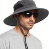EINSKEY Wide Brim Sun Hat, UPF 50+ UV Protection Waterproof ...