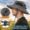 EINSKEY Wide Brim Sun Hat, UPF 50+ UV Protection Waterproof ...